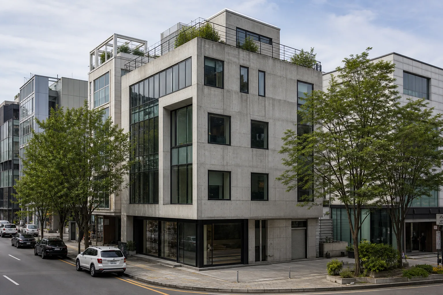 Garosu-gil commercial building market and Korean celebrity real estate deal