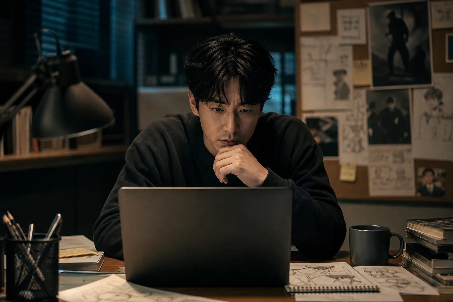 Editorial image representing online debate around a Korean drama adaptation