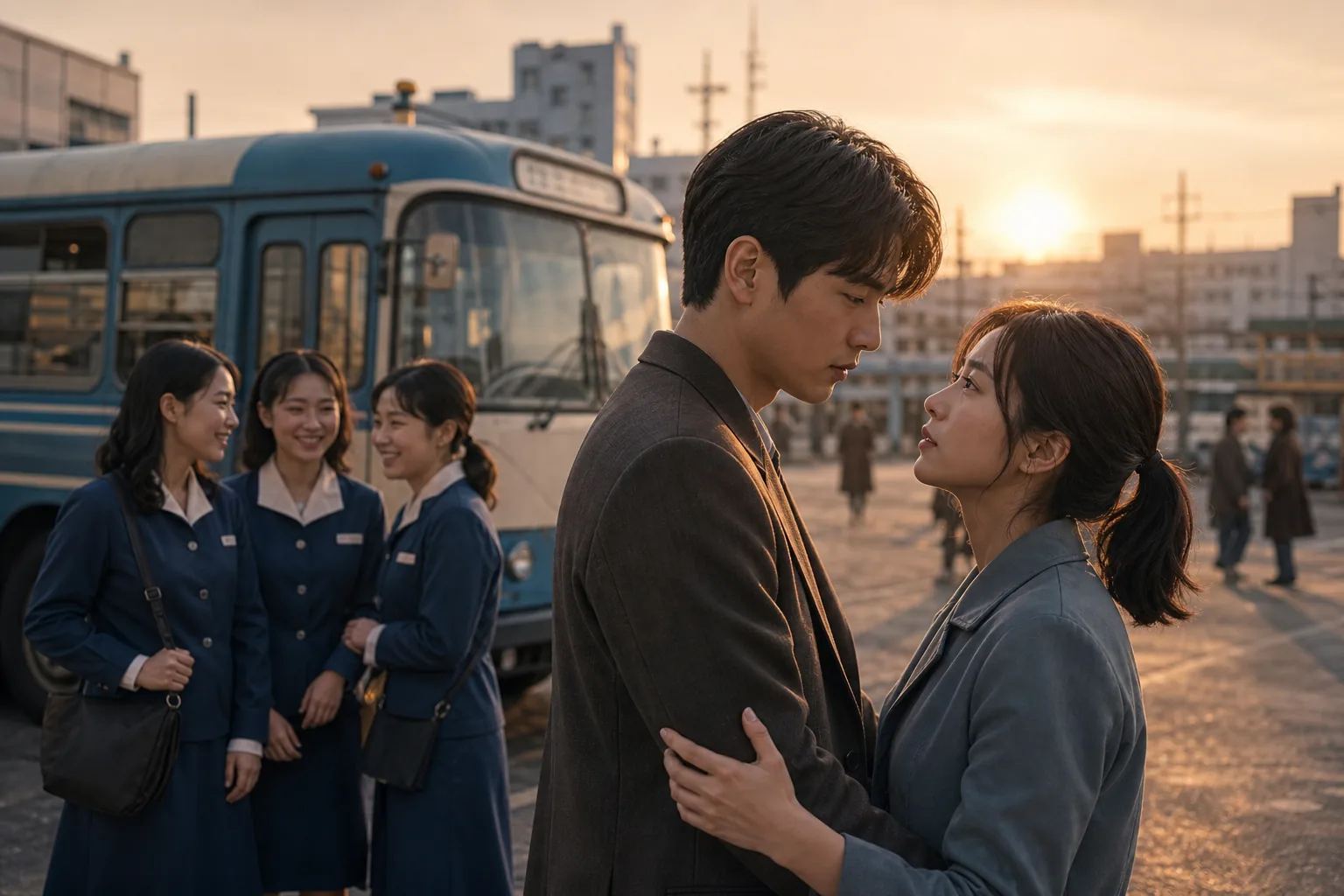K-drama period romance characters facing social change in Korea