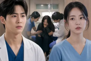 Love In Sync drama preview showing hospital tension after Yoo Ji An's panic attack
