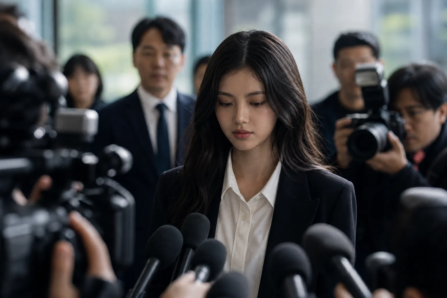 K-pop fandom reacting to agency legal dispute online