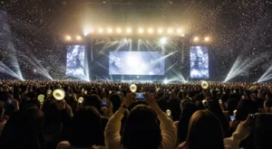 K-pop concert audience for INFINITE Rally V fan meeting tour news