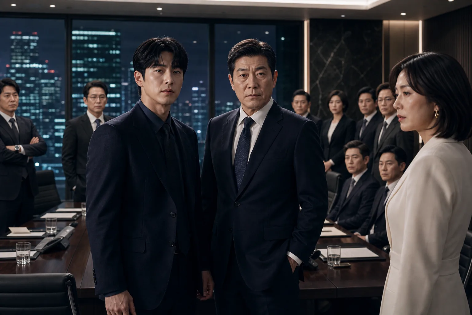 Korean drama finale ratings newsroom concept for Chairman Kang the New Employee