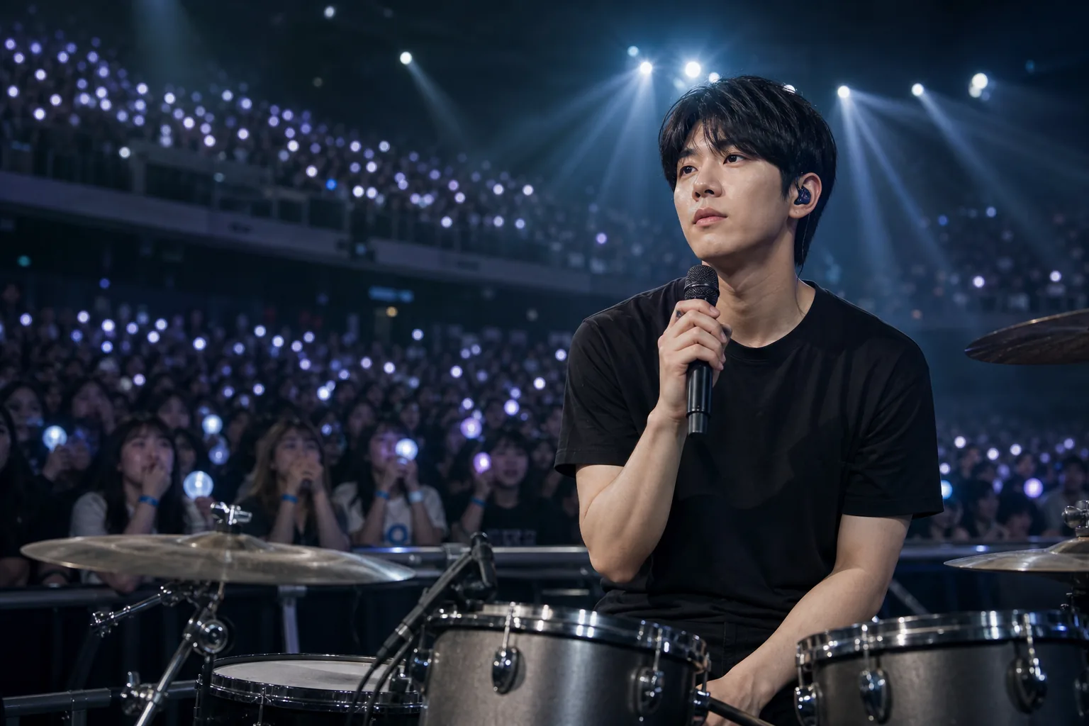 DAY6 anniversary concert audience reacting to Dowoon remarks
