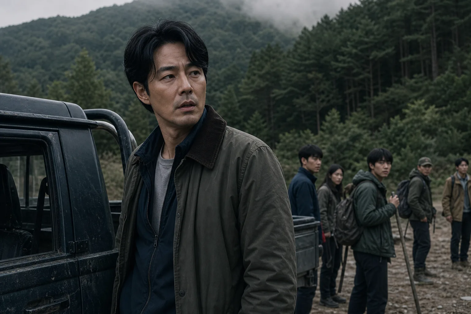 Forest search and suspense themes in Korean film HOPE