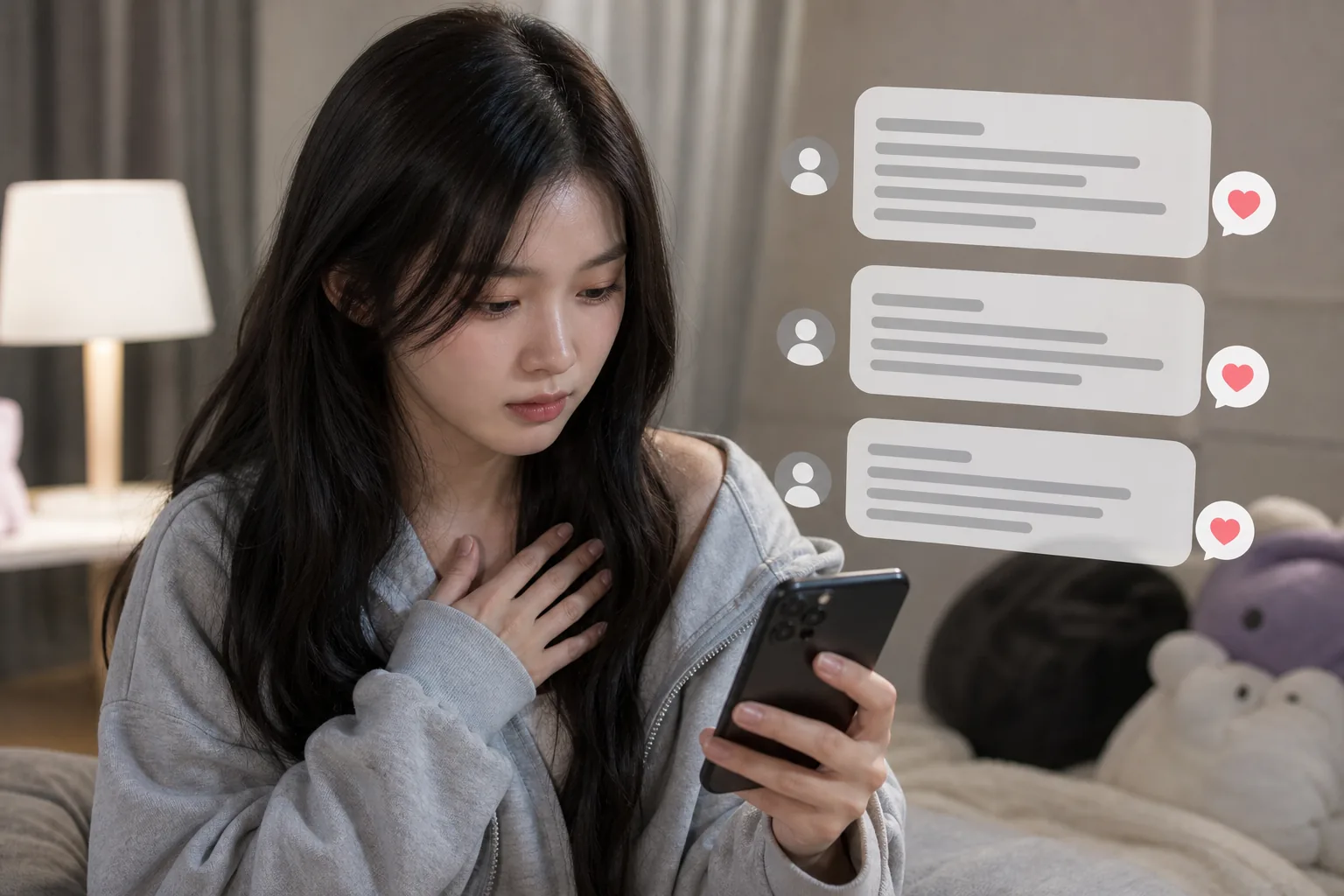 K-pop fan messaging apology controversy around a deleted photo