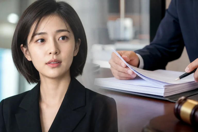 Baek Jin Hee early career contract dispute and Korean entertainment news concept