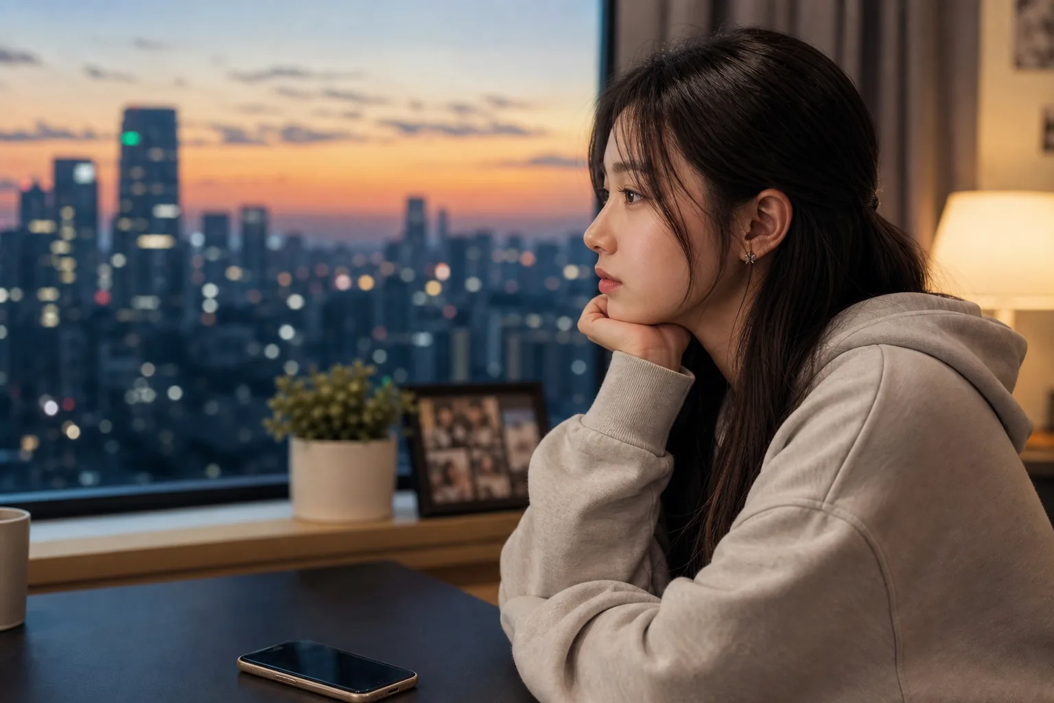 K-pop group future uncertainty and agency decision concept