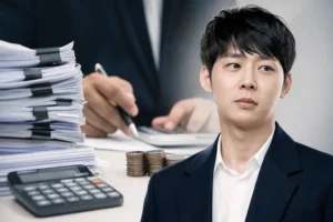 Editorial image representing Park Yoochun tax arrears installment payment news