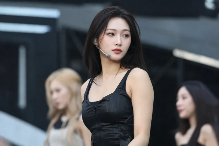 Editorial image representing K-pop performer health and concert preparation
