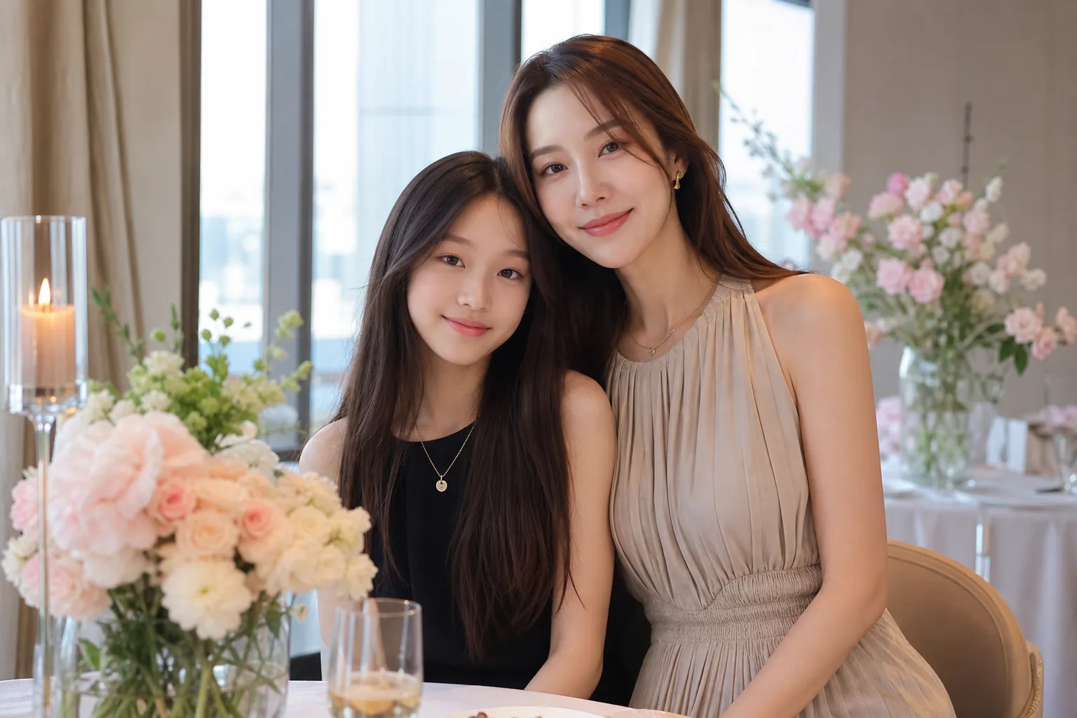 Elegant birthday gathering for a Korean celebrity family