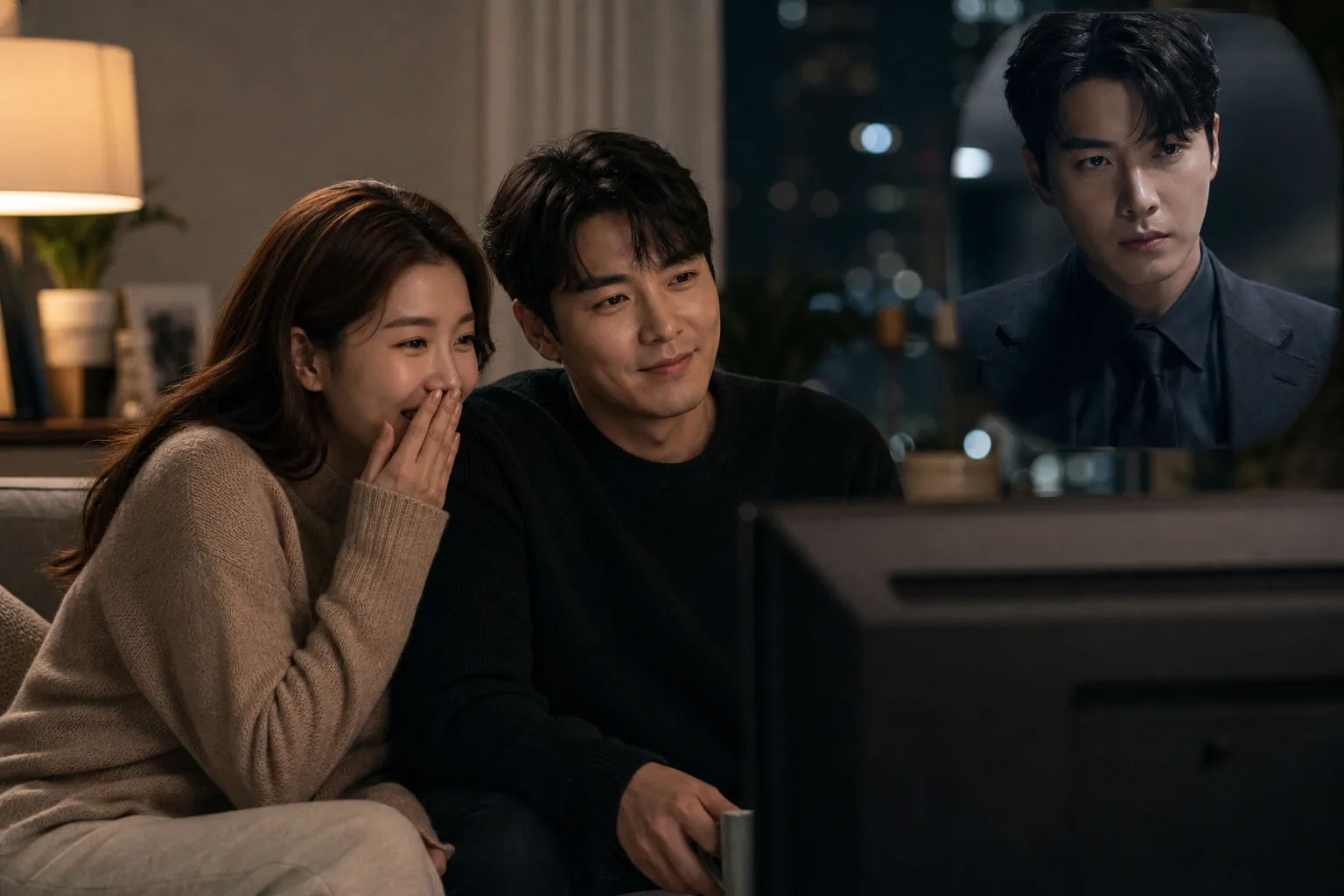 K-drama viewers reacting to a dramatic villain reveal