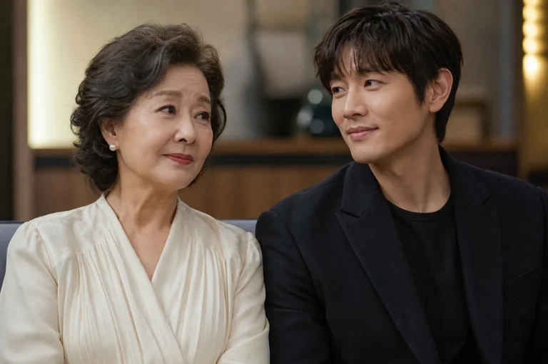 Go Doo Shim and Ji Hyun Woo age gap romance scene discussion