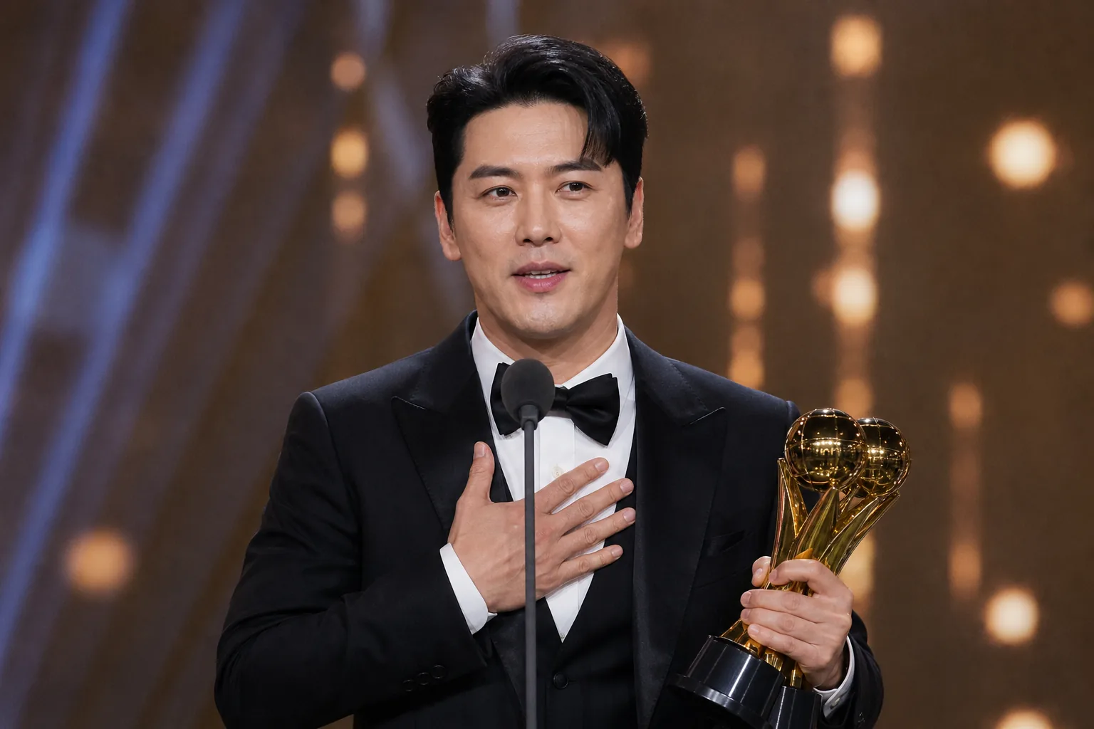 Fan-voted Korean trot awards stage honoring Jang Min Ho