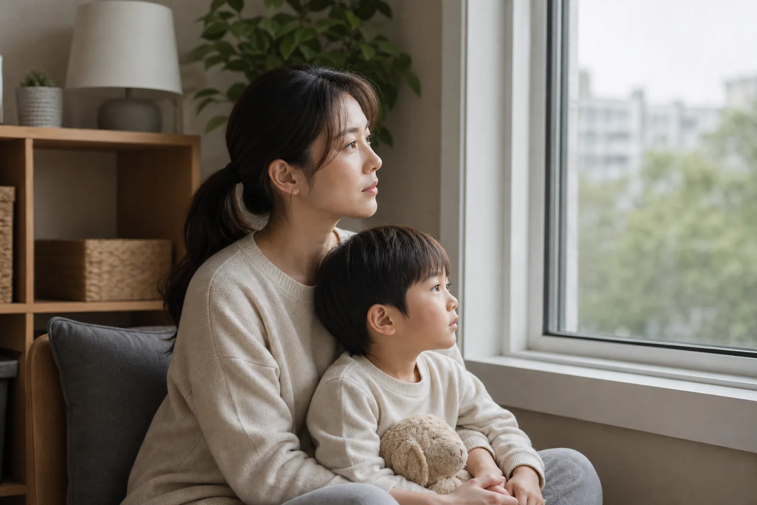 Restaurant lunch shift representing Ji Yeon Soo's work and parenting routine