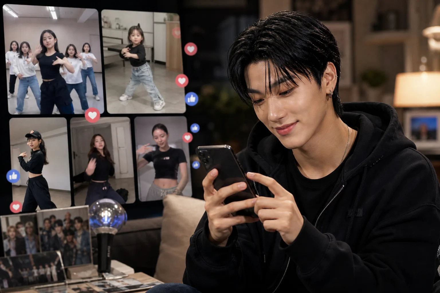 Fans recreating ATEEZ San BAD dance challenge online