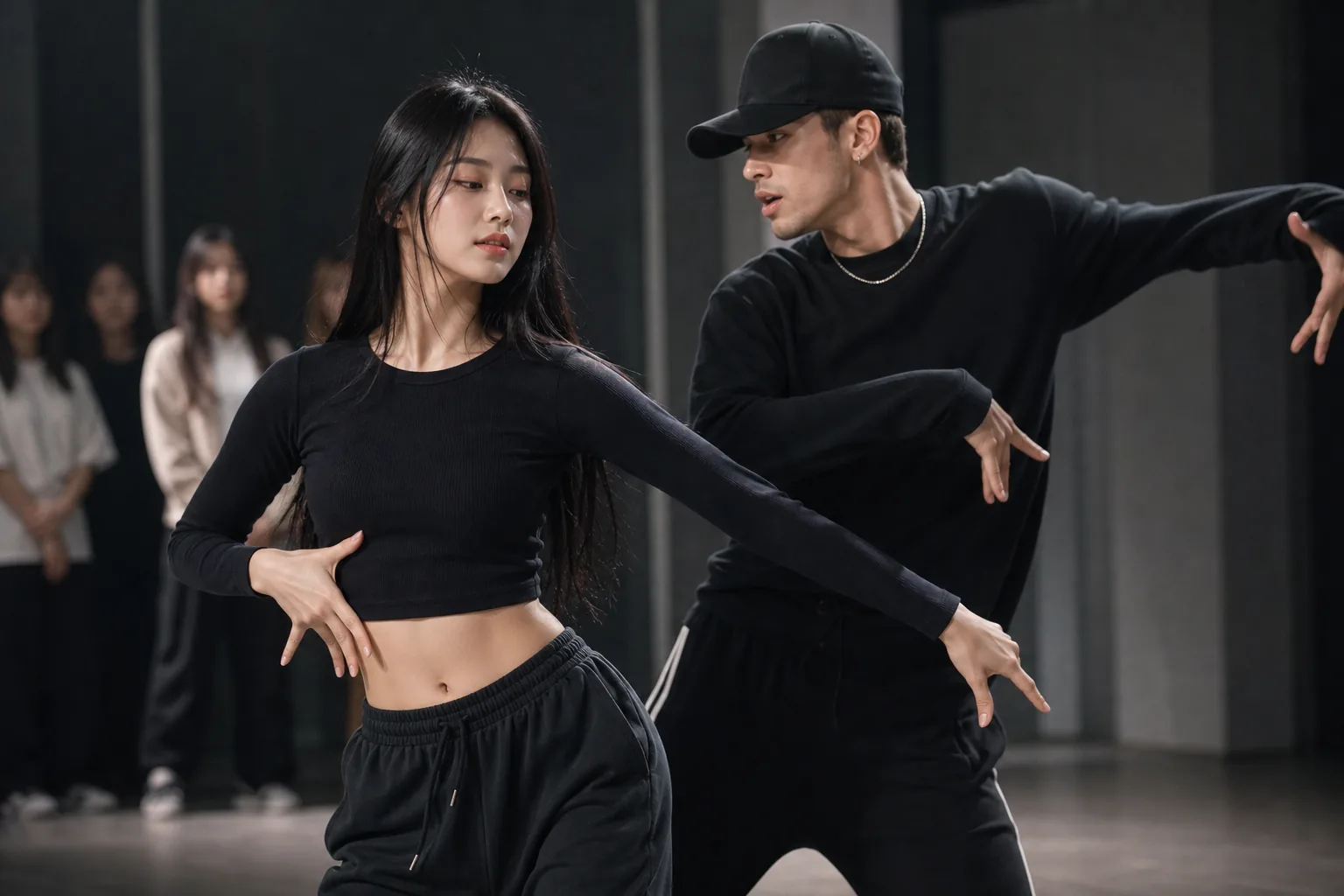 K-pop dance practice debate over performance style