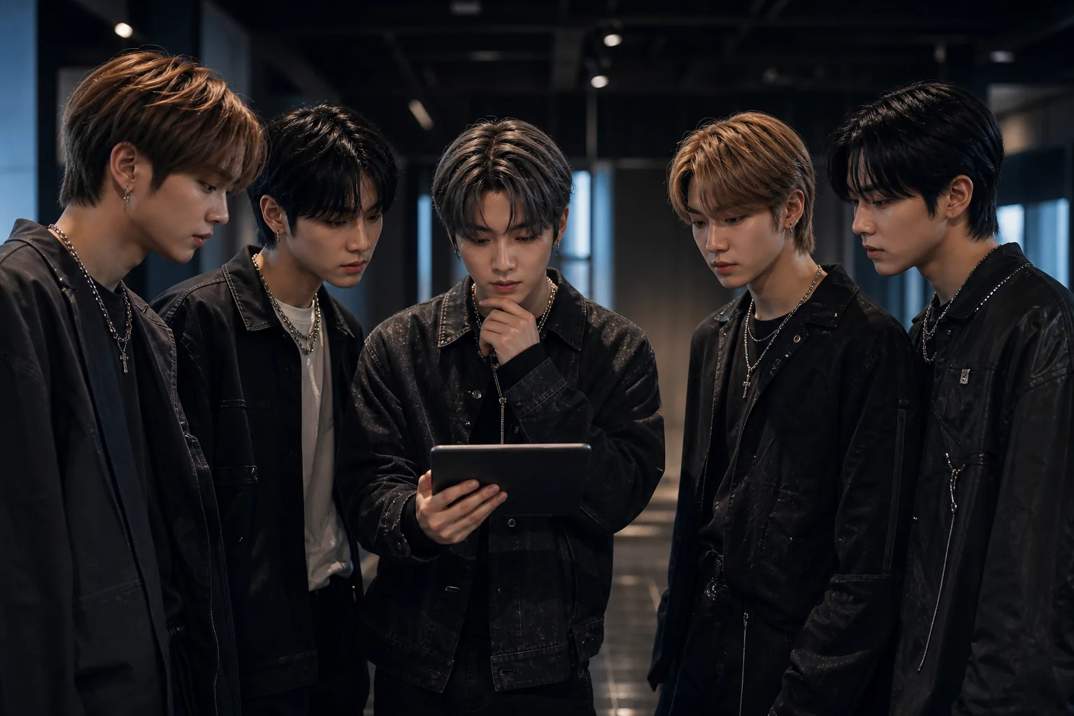 NCT 127 five member album release context editorial image