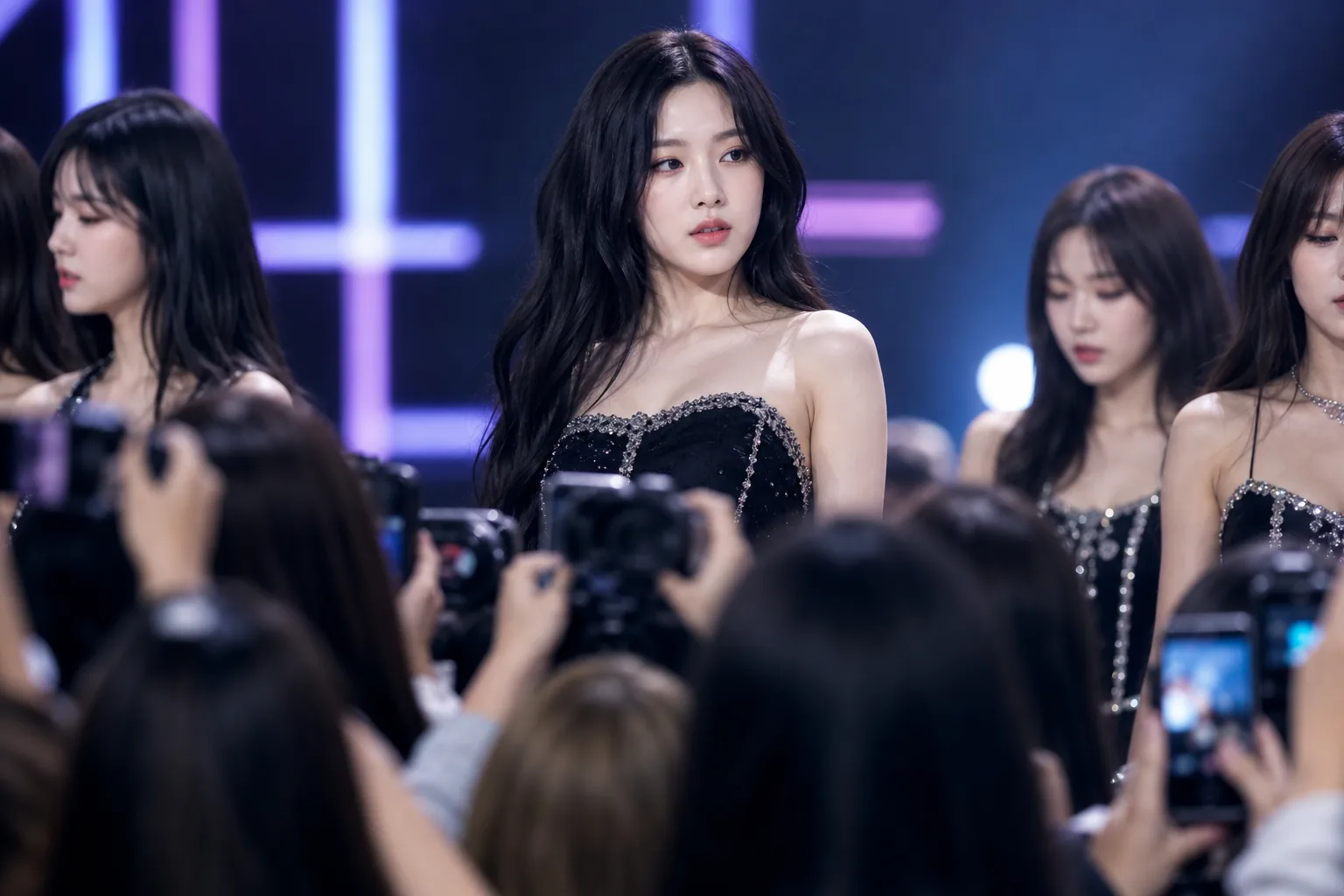 Online fan discussion about K-pop idol health and body scrutiny