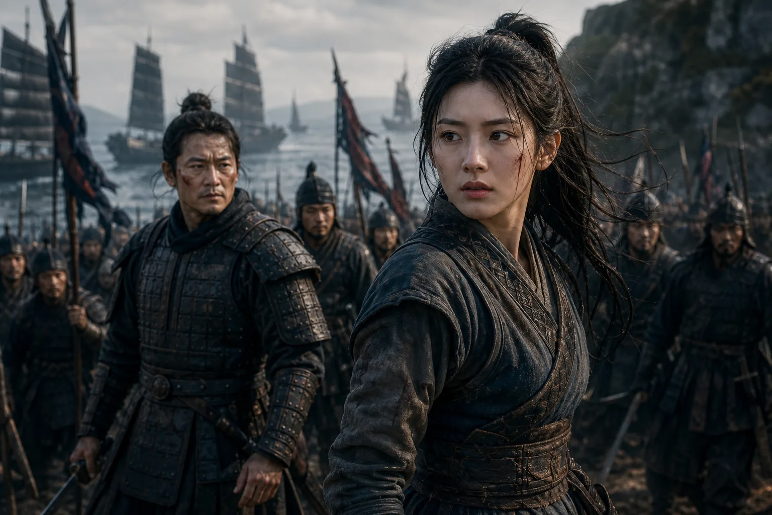 Joseon era warriors preparing for a rescue mission in Nambeol