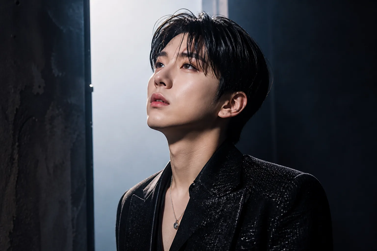 K-pop solo artist comeback studio concept for Kihyun So Good
