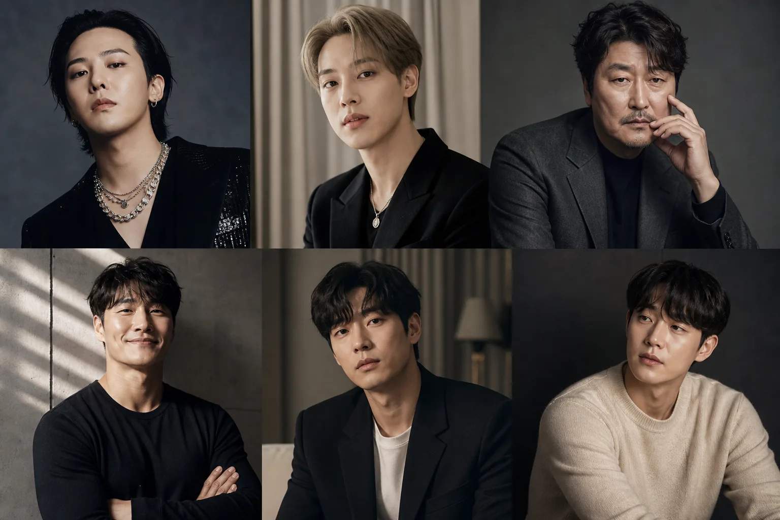 Korean entertainment agency roster strategy with actors and music stars