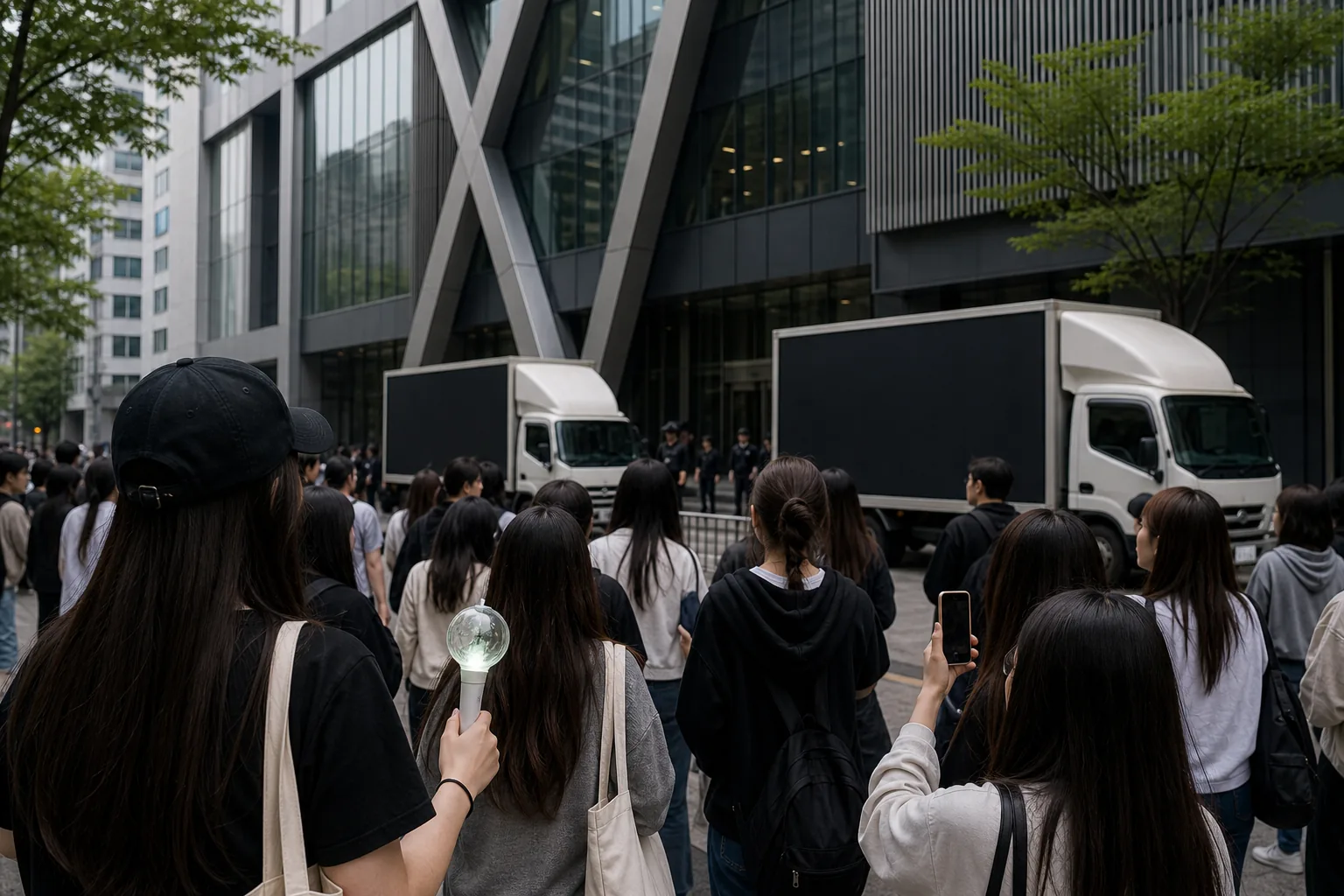 SM Entertainment protest truck controversy and idol fandom expectations