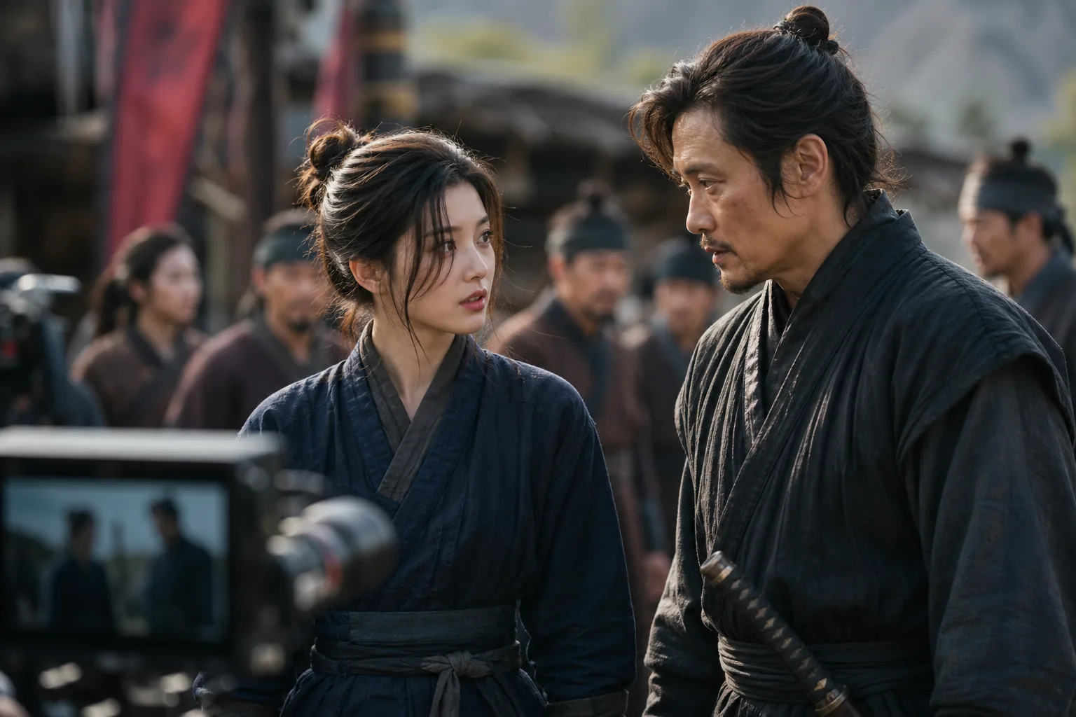 Audience debate over Korean historical action film casting
