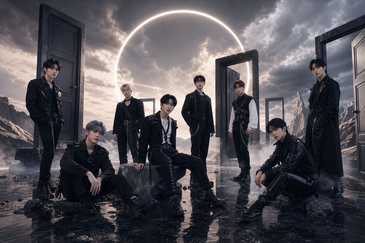 Surreal K-pop comeback trailer concept for Stray Kids THIS & THAT