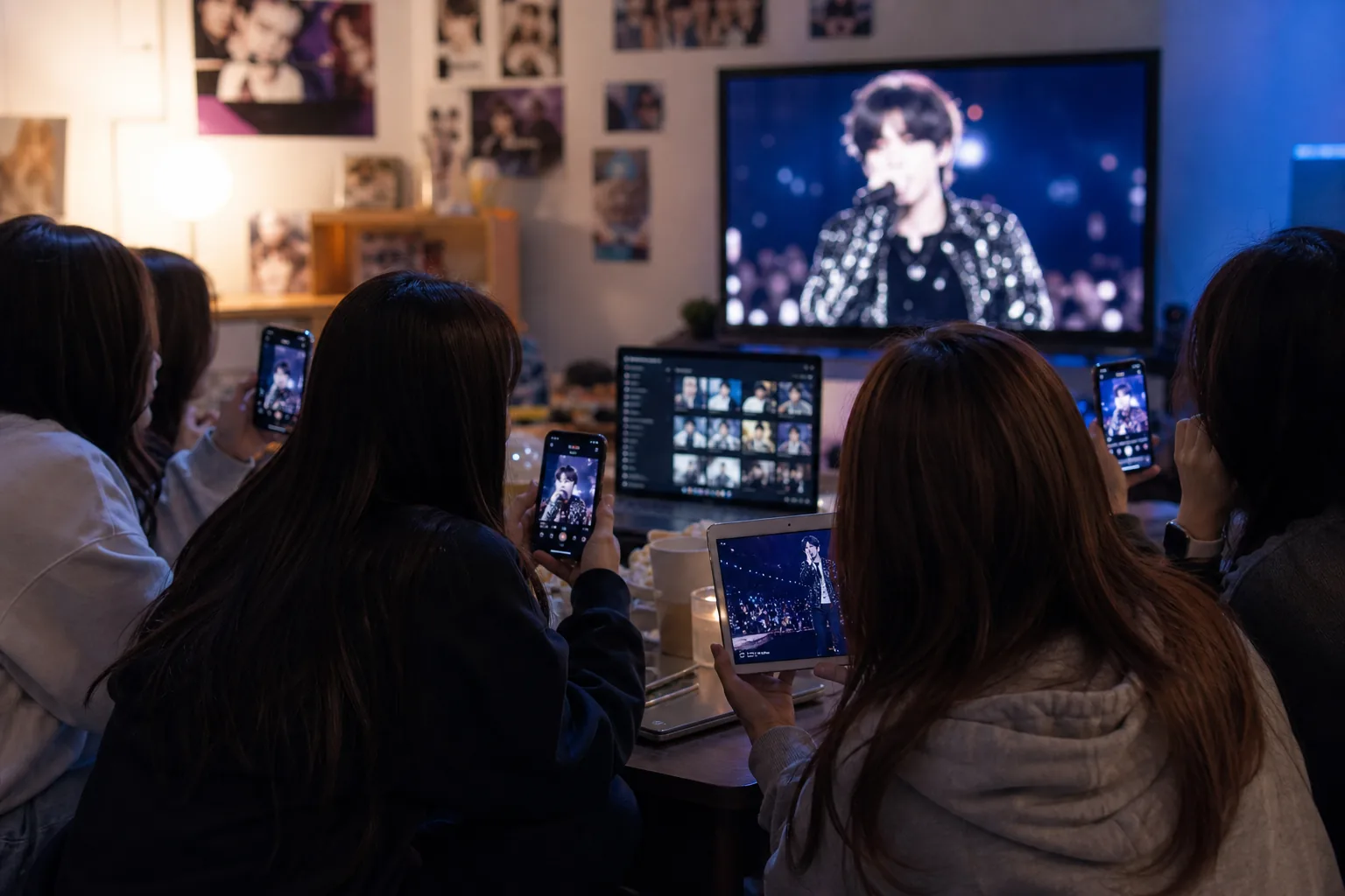 Online fandom fact checking a viral K-pop performance moment from BTS V