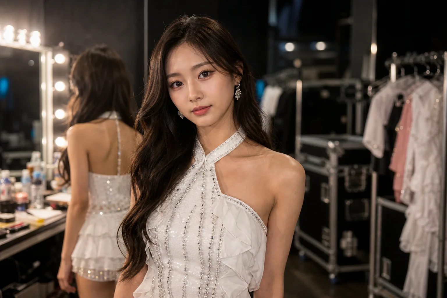 Backstage concert room inspired by TWICE Tzuyu Taiwan performance coverage