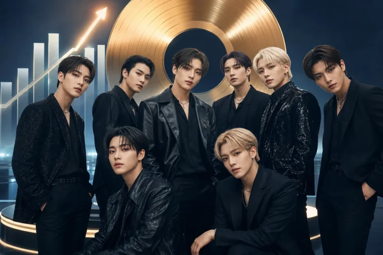 ATEEZ Billboard chart success editorial image for GOLDEN HOUR Part 5
