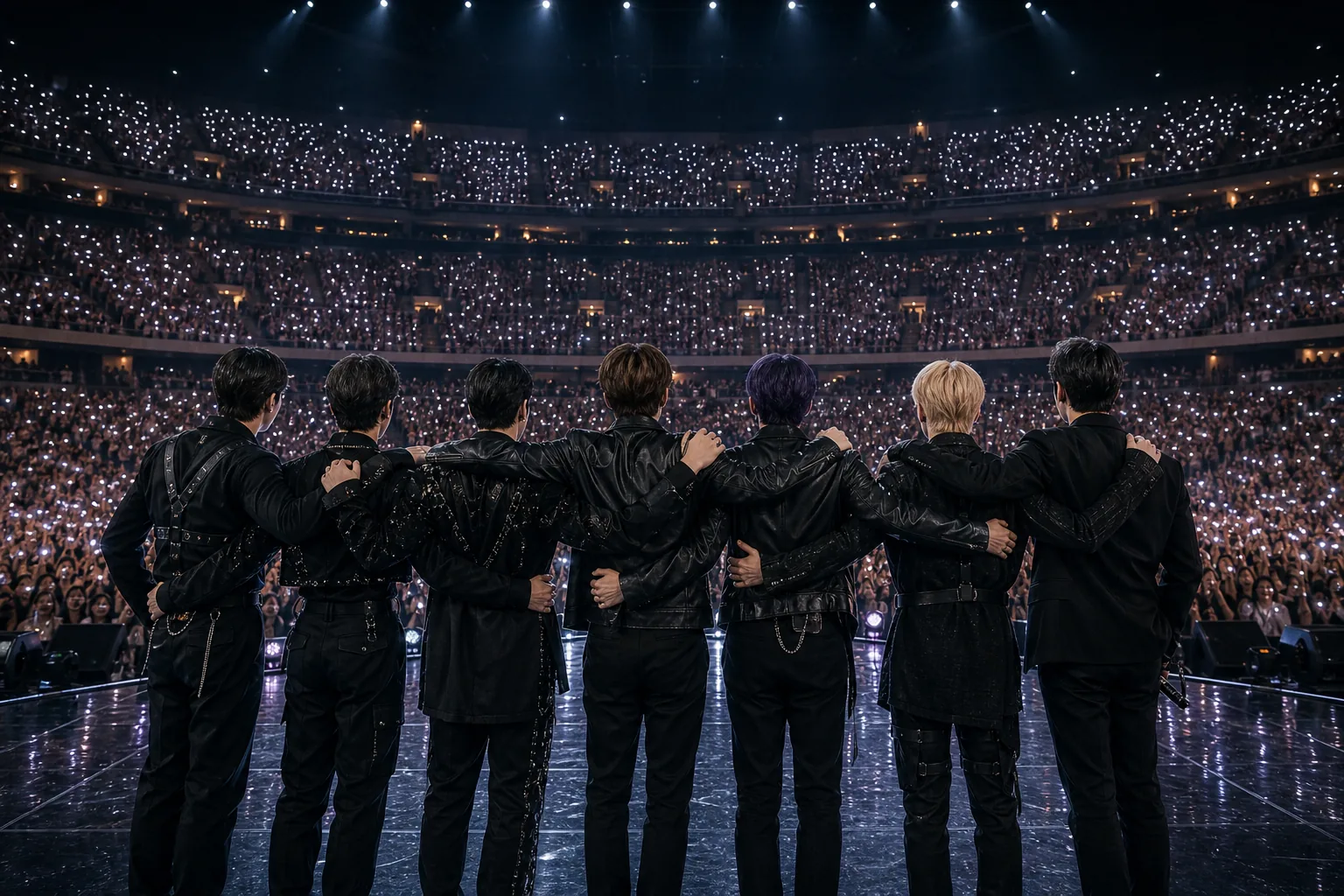 K-pop global album sales and fan momentum illustrated through music chart success
