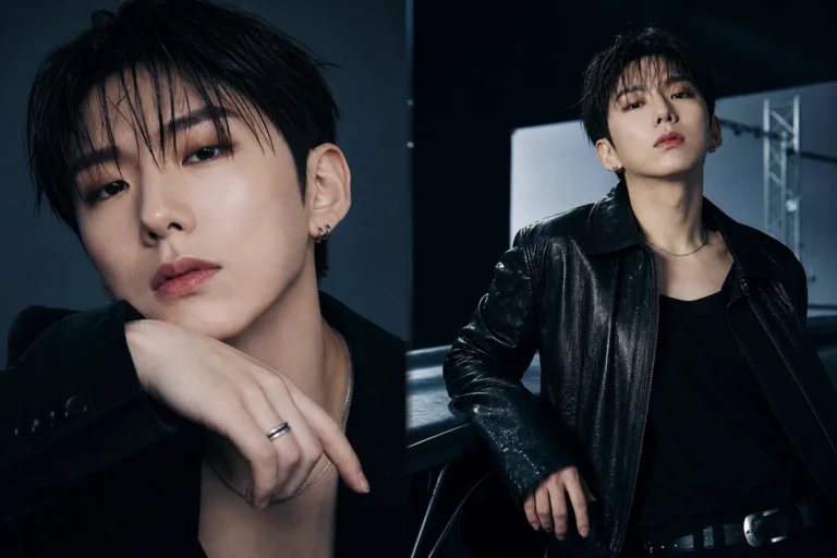 Monsta X Kihyun solo comeback BORDERLINE So Good editorial image