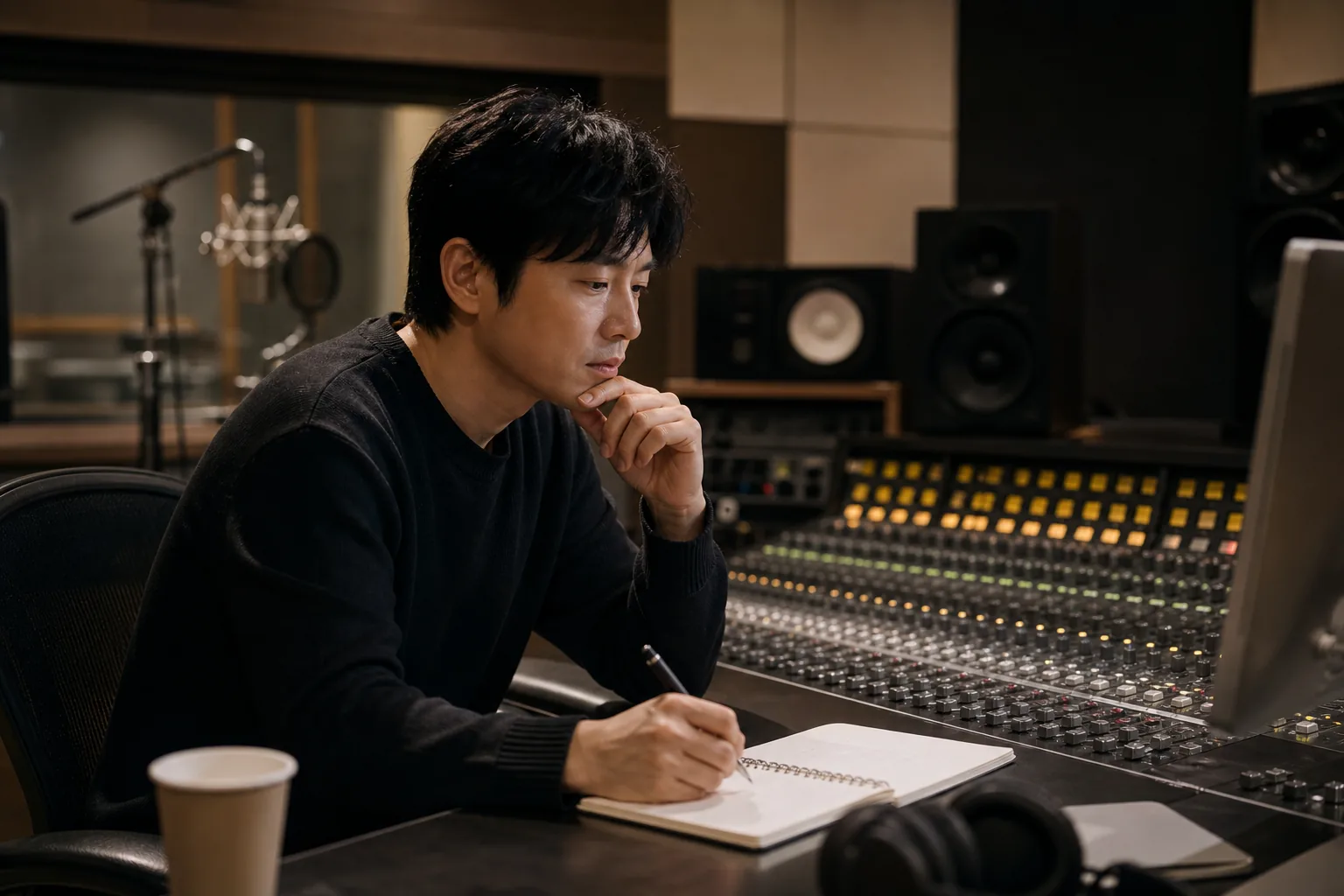 K-pop artist planning future music activities after contract renewal