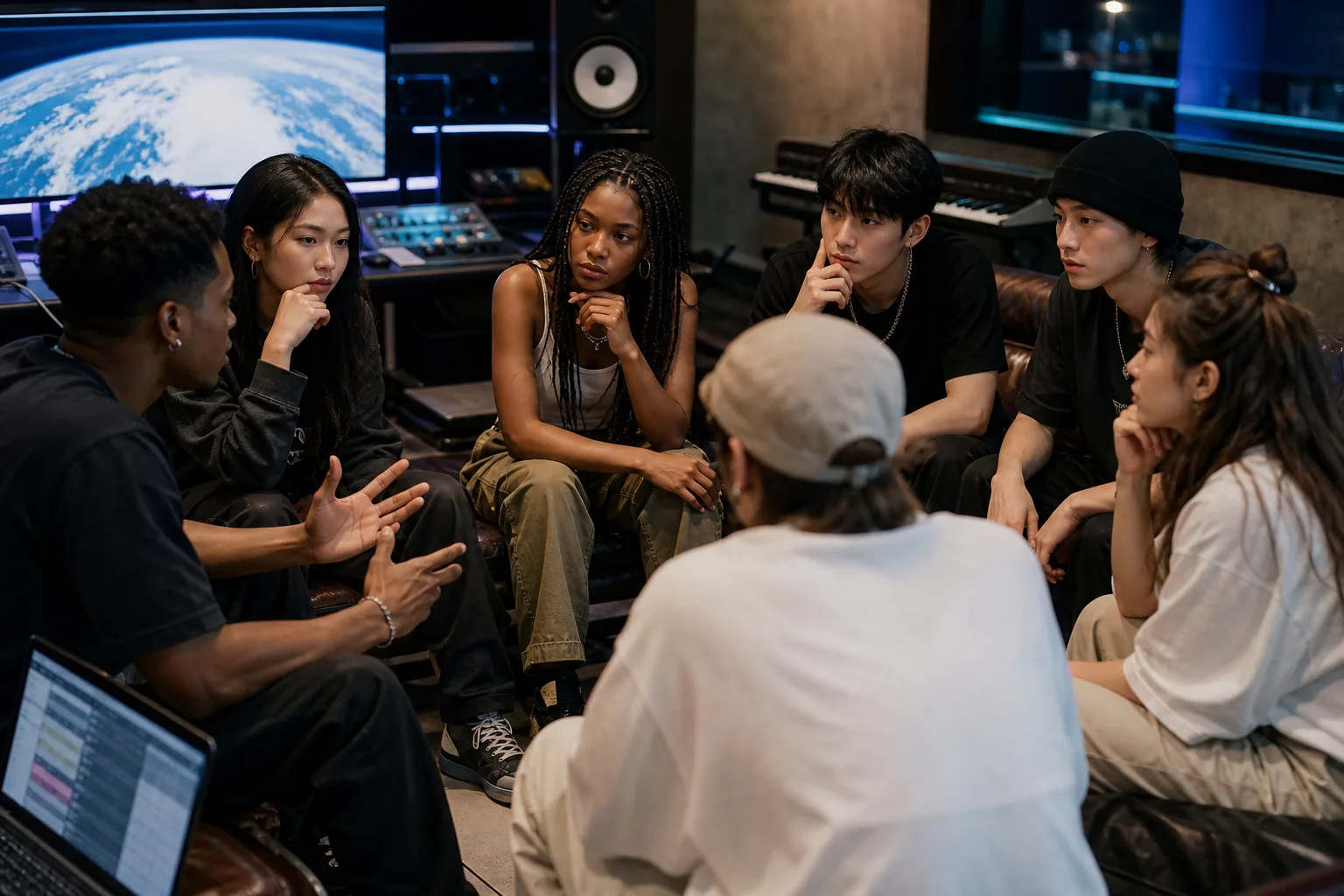 K-pop industry discussion about cultural influence and appropriation
