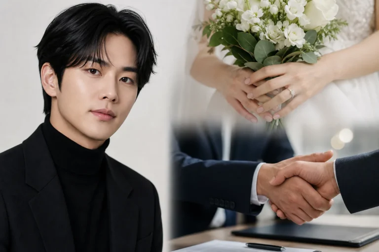 Korean actor Lee Jung Hyun marriage and agency news editorial image