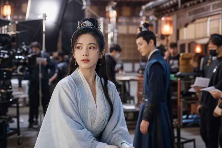 Editorial image about K-pop performers building careers in C-dramas