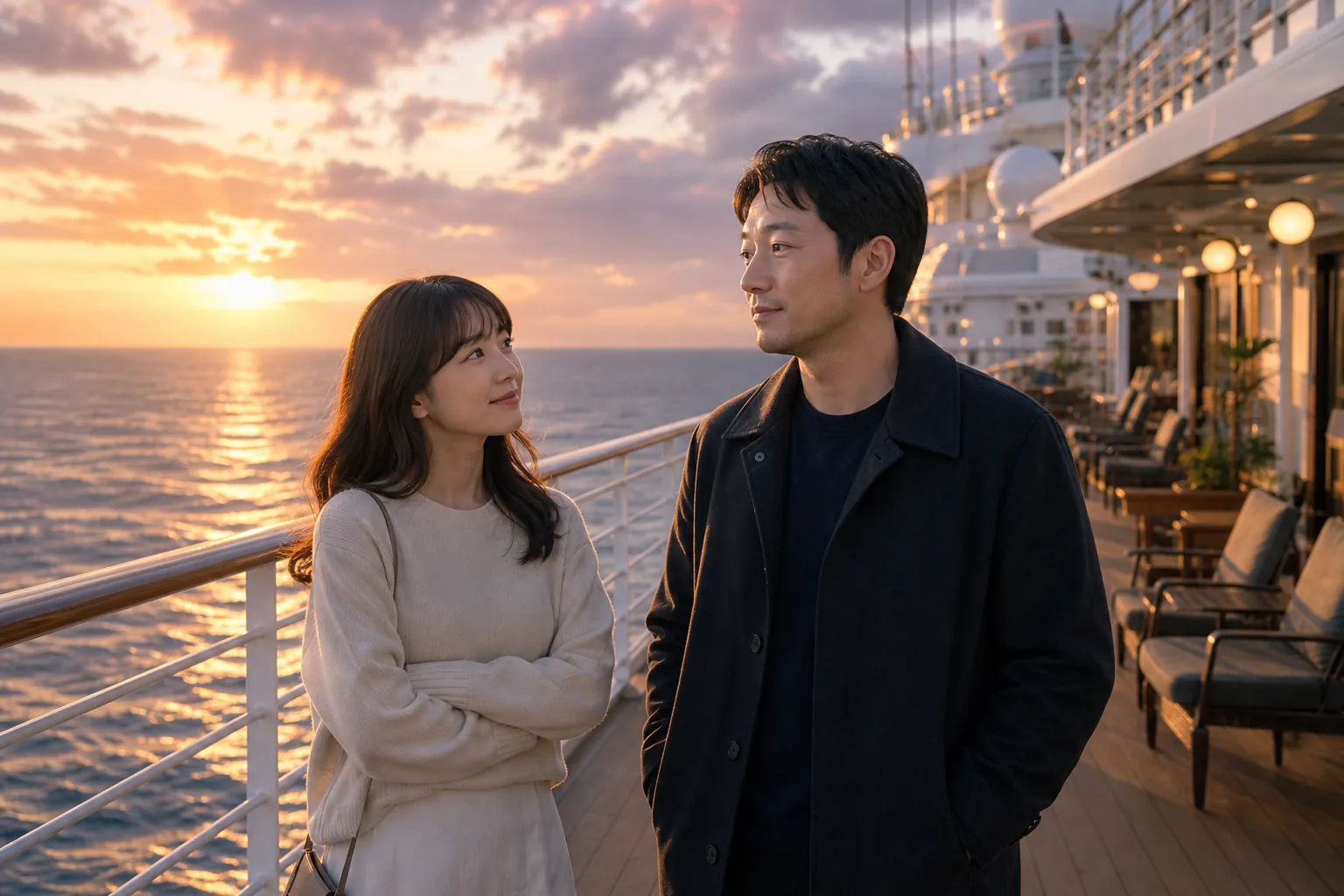 Cruise ship movie setting for a Korean fantasy romantic comedy casting story