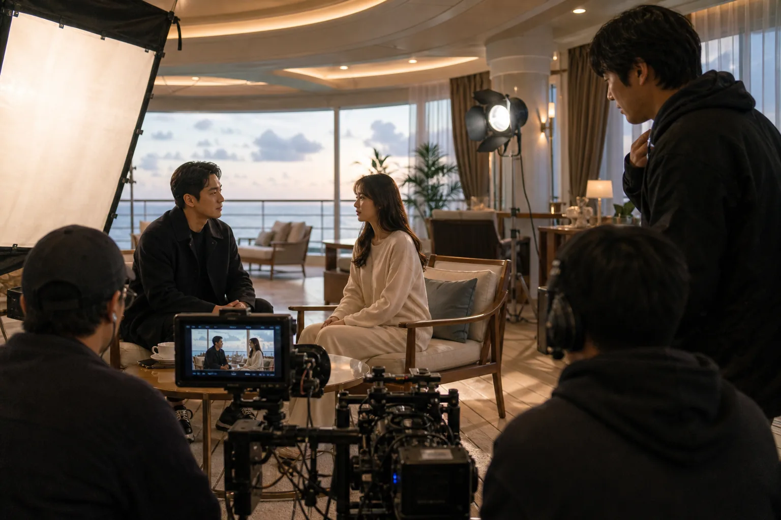 Korean film production meeting reflecting director Kang Hyung Chul's new project