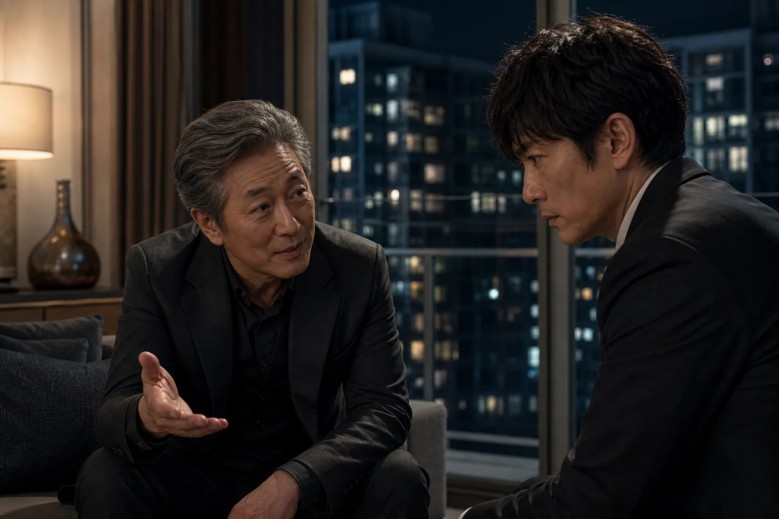 Korean drama fake wedding and apartment corruption storyline concept