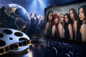 KATSEYE WILD HEARTS global cinema release editorial image
