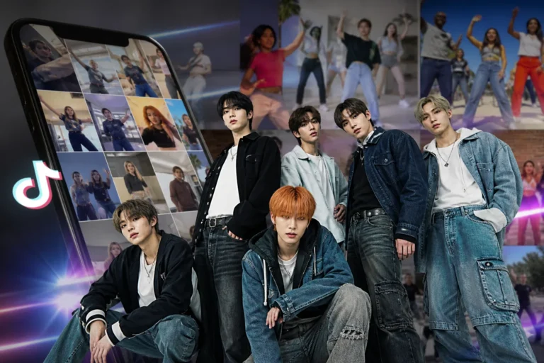 RIIZE Do Your Dance viral TikTok challenge editorial image