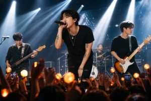 FTISLAND Singapore concert stage atmosphere on the FaTe tour