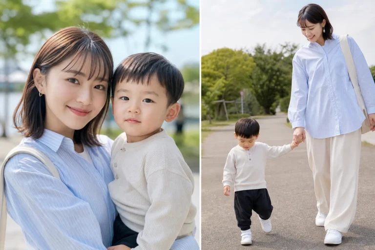 Sayuri and son Zen family outing Korean entertainment update