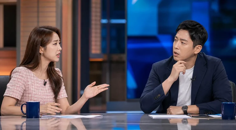 Korean entertainment studio broadcast discussion after Pungja TV menstrual cramps joke