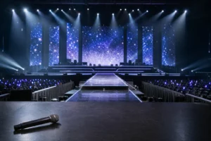 INFINITE Rally V fan meeting stage without Kim Myung Soo