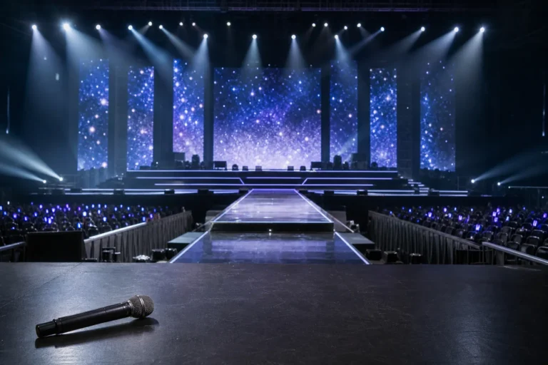 INFINITE Rally V fan meeting stage without Kim Myung Soo