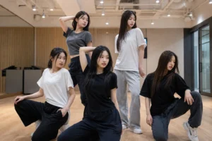 K-pop trainees preparing for Antenna first girl group debut