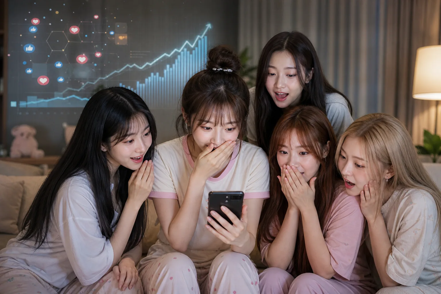 RESCENE Love Attack viral resurgence shown through streaming charts and social media momentum